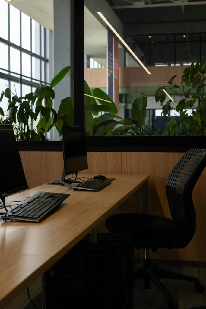 Oficina de administración inmobiliaria